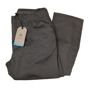 Prana Bridger Jean Mens 33 x 36 Slim Fit Stretch Denim Dark Brown